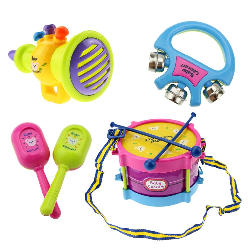 Labe gaan beslissen Margaret Mitchell Peuter/kleuter speelgoedinstrumenten set - Muziekinstrumenten kinderen -  Muziek Cadeau Shop